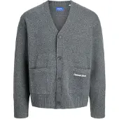 Jack & Jones Vestes en maille 'JORNorrebro' gris foncé