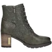 Mustang Veterschoenen Hak Veterschoenen Hak - Khaki - Maat 42