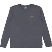 Billabong Crayon Wave Long Sleeve T-shirt Gris 8 Years Garçon