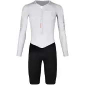 Bioracer Speedwear Tt Long Sleeve Race Suit Blanc L Homme