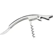 Westmark Kellnerbesteck gebogen, Edelstahl, 11x1.5x4 cm, Ouvre-bouteille, Argent