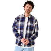 Garcia homme Chemise, XXL, Bleu