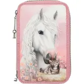 Miss Melody True Friends Pencil Case Rose Homme