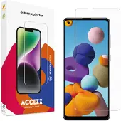 Accezz Protection d'écran en verre trempé pour Samsung Galaxy A21s