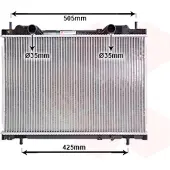 VAN WEZEL 17002167 Radiateur