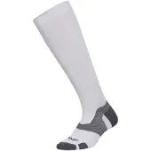 2XU Vector Light Cush Long Socks Blanc EU 38-41 1/2 Homme