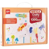 APLI Kit De Loisirs Créatifs Avec 1300 Accessoires