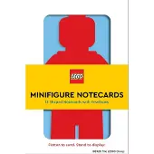 Chronicle Books Cartes en forme de minifigurine: 12 cartes découpées et enveloppes