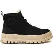 Palladium Bottines à lacets 'Pallashock' noir