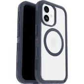 Otterbox Defender Pro XT iPhone 17 Back Cover avec Aimant MagSafe Transparent Bord Bleu