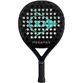 Dunlop - d pdl megamax - Raquette de padel hommes - Noir-Multicolore