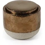 Serax Bougies Parfumées par Piet Boon Charred Santal (Gold) | Cardamom - Cedarwoord - White Musk | Large