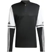 Adidas T-Shirt fonctionnel 'Squadra 25' noir / blanc