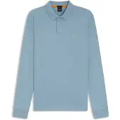 BOSS Passerby 10256683 Long Sleeve Polo Bleu S Homme