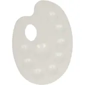 Starpak Farbpalette Weiss 9 Fächer