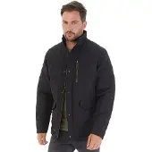 Trespass Veste Matelassée Argyle Homme Noir