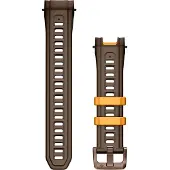 Garmin Bracelet de montre en silicone avec boucle en métal Amoled Instinct 3 - 45 mm/Instinct Crossover