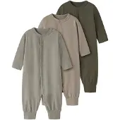 TWO SOON Pyjama brocart / kaki / olive