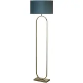 Searchlight Lampadaire Modish bronze avec capuchon vert bleu