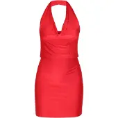 Faina Robe de cocktail rouge
