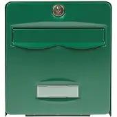 BURG-WÄCHTER Boîte aux Lettres Burg-Wachter en Acier Galvanisé Vert - 36,5 x 28 x 31 cm