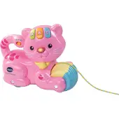 Vtech Animal Interactif 1,2,3 P'tit Chat Rose