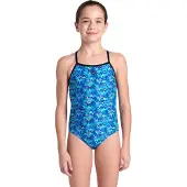 Arena Maillot De Bain Pooltiles Lightdrop Back L