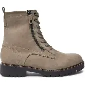 Tamaris Bottines à lacets taupe