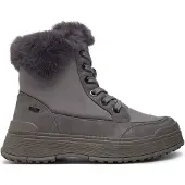 Caprice Bottines à lacets taupe