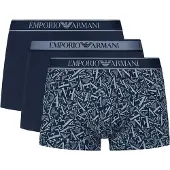 Emporio Armani Em000370_af10779 Boxers 3 Units Bleu L Homme