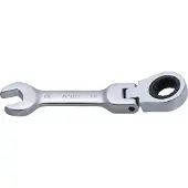 Bgs Clé mixte à cliquet courte à couder 10 mm (10 mm)