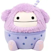 Squishmallows Knuffel Pluche - Dilka the Boba Lavender Bigfoot - 40cm