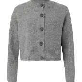 Vero Moda Cardigan 'VMBANG' gris chiné