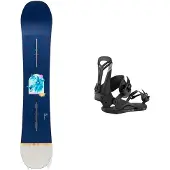 Burton - Snowboard all mountain - Yeasayer FV 2026 pour Femme - Taille 140 cm - Bleu
