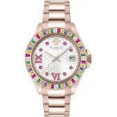 Philipp Plein Montre à affichage analogique 'Lady Empire' or rose