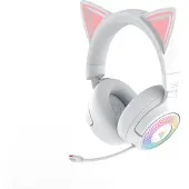 Razer Kraken Kitty V3 Pro Rgb Over-ear Casque De Jeu Sans Fil Avec Anti-bruit Blanc