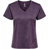 Only Play T-shirt fonctionnel 'ONPCore' violet chiné