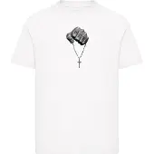 Mister tee T-shirt à Manches Courtes Faith Meets Strength