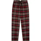 Schiesser Pantalon de pyjama ' Mix & Relax ' rouge / noir / blanc