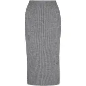 Dreimaster Jupe gris chiné