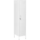 Beliani Meuble De Rangement Frome Métal Blanc