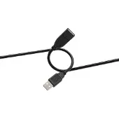 ISY Iuc-1021 Câble D'extension Usb-a 3m Noir