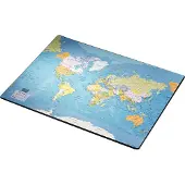 Esselte Sous-main Europost Carte du monde 40x53 cm