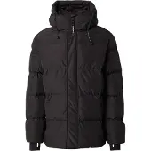 Superdry pour homme. M5012285A Manteau Five noir (L), Casuel, Polyester