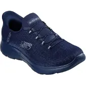 SKECHERS Sneakers 150128-DKNV in Dark Navy Mesh/ Silver Trim color size 36