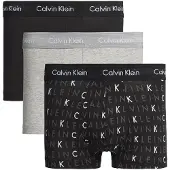 Calvin Klein Low Rise Boxers 3 Units Noir,Gris S Homme