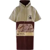 Wave Hawaii Peignoir court ' Leevs ' beige / marron