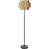 Beliani Lampadaire Wokiro Corde Tressé En Papier Naturel