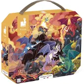 Janod Puzzle Terre de dragons 54pcs (54 pièces)