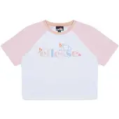 Ellesse Gambulli Cropped Short Sleeve T-shirt Blanc 13-14 Years Fille